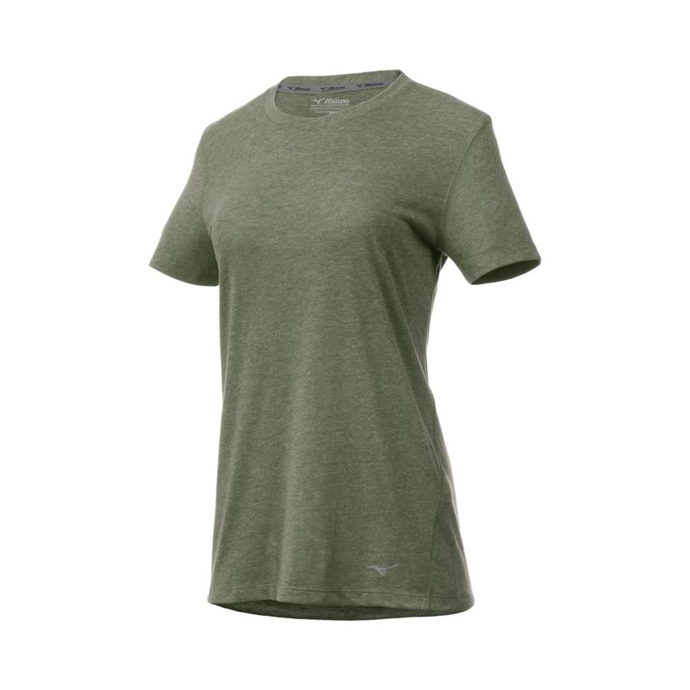 Womens Mizuno Inspire T-Shirts Green Philippines (AWHKLE483)